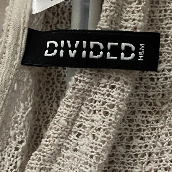 Cream Knit Sweater with Ruffle Details - Picture 2 of 3